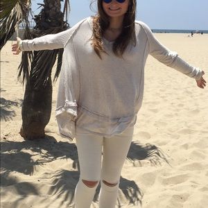 Free people lightweight sweater top